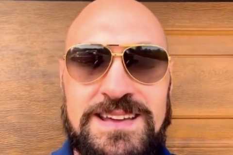 ‘Find your b***s’ – Tyson Fury calls out ‘bitch middleweight’ Oleksandr Usyk for December clash in..