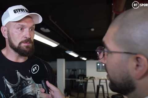 Tyson Fury ready to fight Anthony Joshua if Oleksandr Usyk unification collapses and says Ukrainian ..