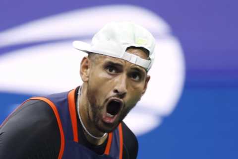 Nick Kyrgios hints at shock retirement after beating defending champion Daniil Medvedev to reach US ..