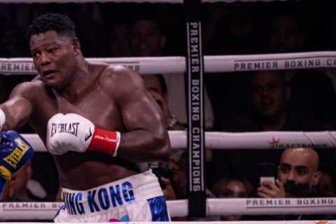 Watch brutal moment Andy Ruiz ‘seals Luis Ortiz’s eye SHUT’ and leaves it gruesomely swollen with..