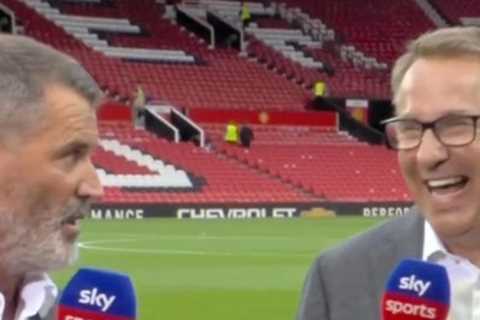 Roy Keane mockingly tells Arsenal to ‘have a singsong because you played well’ to delight of Man..
