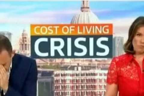 Furious Martin Lewis puts his head in his hands as Edwina Currie hands out energy bills advice on..