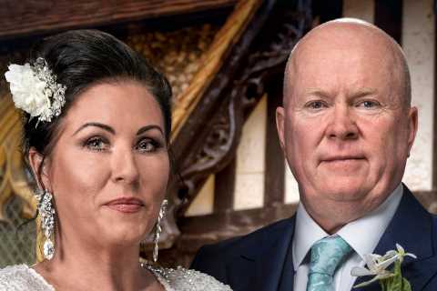 EastEnders spoilers: Phil Mitchell’s wedding to Kat Slater halted by TWO shock arrivals