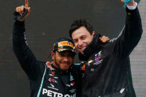 Toto Wolff defends Lewis Hamilton after Brit star’s furious X-rated rant following Mercedes’ horror ..