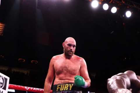 Tyson Fury hilariously reacts to confirmation he could fight Deontay Wilder for a FOURTH time after ..