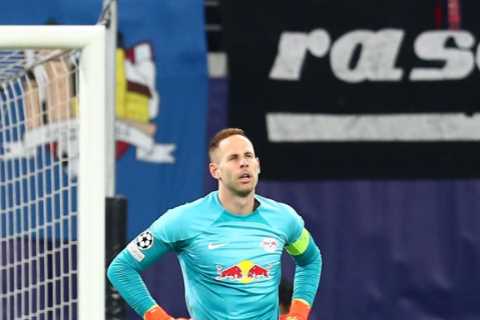 Watch ex-Liverpool goalkeeper Peter Gulacsi in horror howler trying to channel inner-Neuer in..