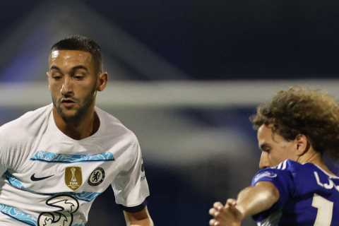 ‘Worst ever cameo’ – Ziyech is slammed by Chelsea fans for disastrous display in shock 1-0 defeat..