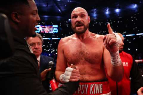 Tyson Fury calls rival Anthony Joshua a ‘massive underdog’ for Battle of Britain scrap and calls it ..