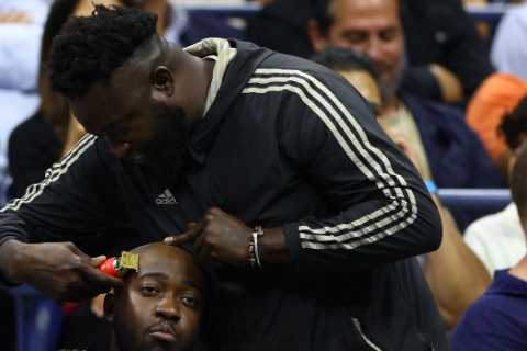 ‘Now we’ve seen everything’ – Fan gets haircut while watching Nick Kyrgios at US Open leaving John..