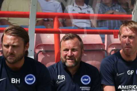 Graham Potter demands he brings three backroom staff members to Chelsea with Brighton legend Bruno..
