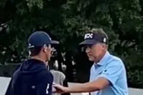 Watch LIV rebel Ian Poulter in blazing row with Horschel in furious bust-up on putting green before ..
