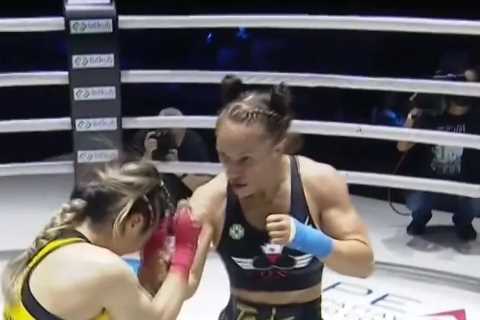 Porn star Kendra Lust sponsors Bare Knuckle boxer and OnlyFans star Tai Emery after she flashed..