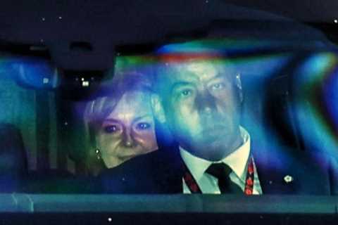 New Prime Minister Liz Truss travels to Buckingham Palace to meet with King Charles III on his..