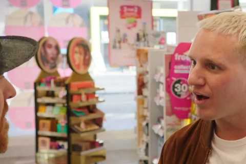 Watch the awkward moment Jamie Laing recreates first time he had SEX with fiancee Sophie