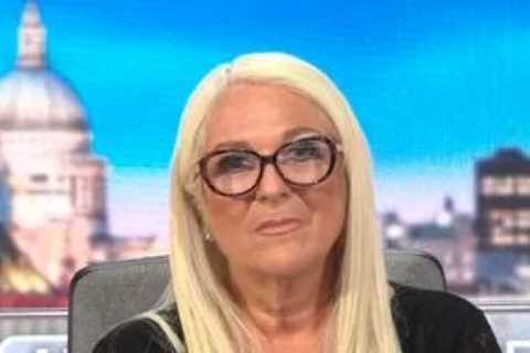Heartbreaking moment Vanessa Feltz brought to tears as she announces the Queen’s death live on..