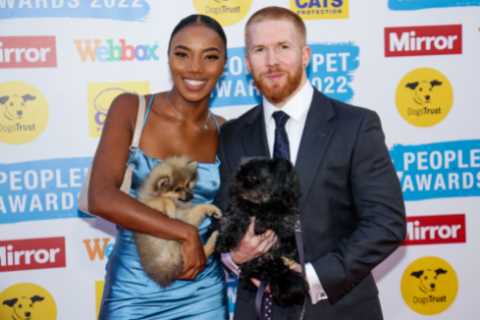 Strictly’s Neil Jones makes first red carpet appearance with Love Island star girlfriend – and..