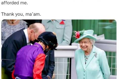 ‘The honour of a lifetime’ – Frankie Dettori pays tribute to ‘remarkable’ Queen and says ‘thank you,..