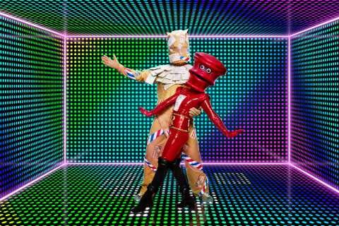 Masked Dancer fans claim Pillar and Post’s height difference ‘gives away’ that they’re Strictly..