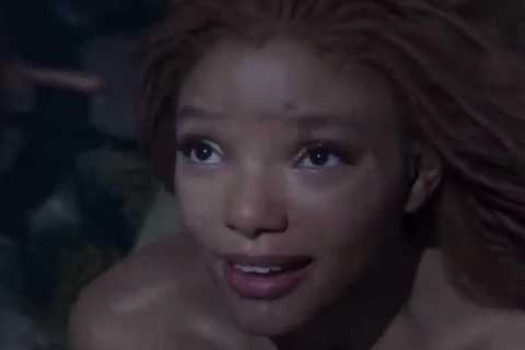 First look at Halle Bailey in The Little Mermaid as she splashes into role in teaser trailer