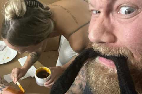 ‘F***ing hell, it’s painful’ – Game of Thrones star and Tyson Fury rival Hafthor Bjornsson gets..