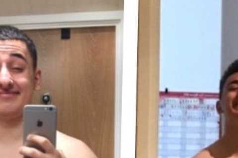 AnEsonGib shows off incredible FOUR-STONE weight loss and new ripped physique ahead of Austin..