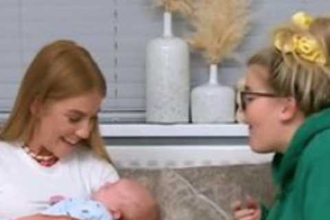 Gogglebox star Georgia Bell’s adorable two-month old son makes his TV debut as hit C4 show returns
