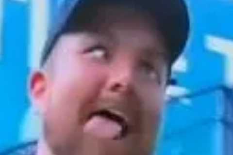 Watch Lowry’s hilarious spinning tongue celebration at BMW PGA Championship after McIlroy misses..