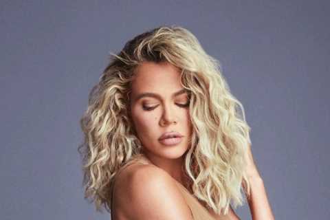 Kardashian fans can’t believe their eyes as Khloe can hardly keep her jeans from falling off..