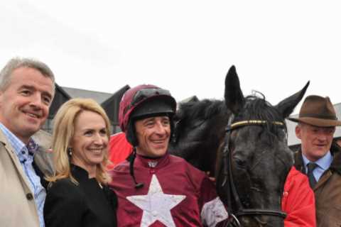 Ryanair boss Michael O’Leary and Willie Mullins reunited SIX years after shocking break-up over fees