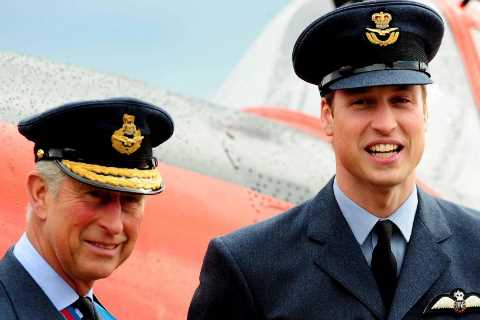 Why do King Charles and Prince William never travel together?