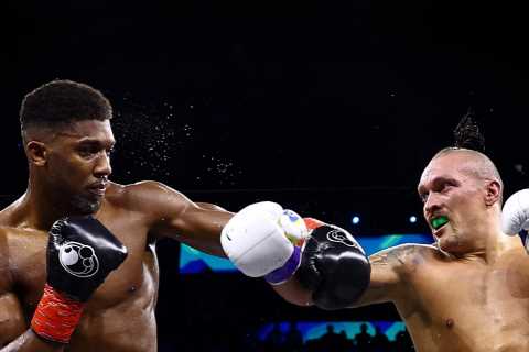 Anthony Joshua told to sack WHOLE team of ‘back slappers and a***-kissers’ and get ‘back to basics’ ..