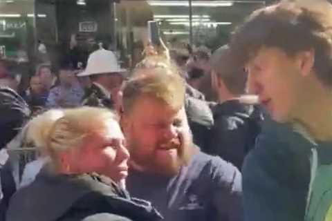 Prince Andrew heckler CHARGED after incident during Queen’s coffin procession
