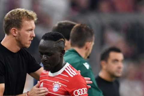 ‘He put in so much for Liverpool.’ – Julian Nagelsmann hints Bayern Munich’s Sadio Mane is tired..