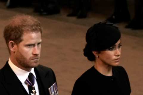 Prince Harry and Meghan Markle ‘break ranks with impulsive gesture’ at Queen’s Westminster service