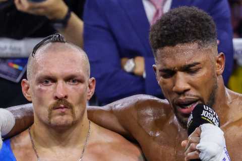 Oleksandr Usyk wants to fight Deontay Wilder next in huge world title clash with Tyson Fury taking..