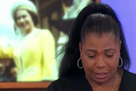 Loose Women’s Brenda Edwards sobs as she reads out hugely personal letter sent by King Charles..
