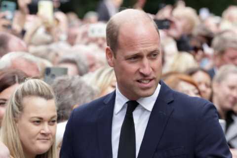Prince William says Queen’s procession ‘brought back heartbreaking memories of walking behind mum..