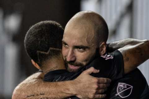 Ex-Chelsea striker Gonzalo Higuain scores double across two days in Inter Miami’s win over Columbus ..