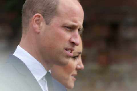 Prince William fights back tears as he tells well-wishers walking behind Queen’s coffin ‘very..