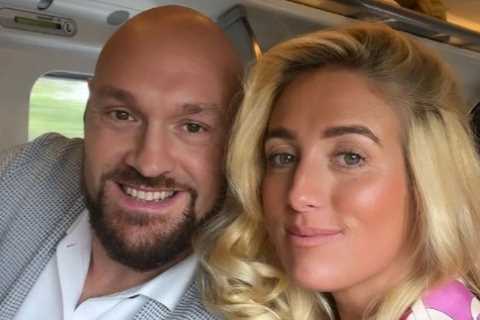 Tyson and Paris Fury make train trip together just days after Gypsy King’s emotional tribute to the ..