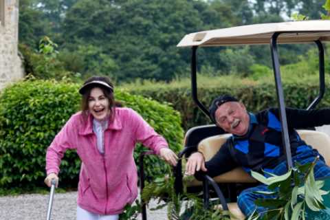 Emmerdale spoilers: Faith Dingle hijacks a golf cart for one last adventure with Eric Pollard