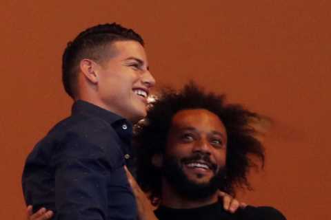 How Olympiacos could line up this season with James Rodriguez and Marcelo joining Englishman and..