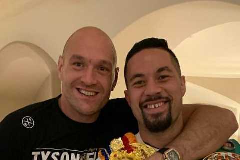 ‘It’s two alpha males’ – Tyson Fury and Joseph Parker BANNED from sparring each other as it’s ‘not..
