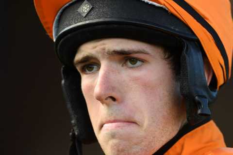 Jockey Chester Williams ‘slowly improving’ in intensive care after suffering devastating fall at..