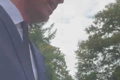 Moment Prince William tells well-wishers he hoped Queen ‘might get a bit more’ as he discusses how..