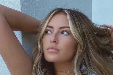 Paulina Gretzky poses in metallic bikini to send fans wild over ‘out of this world’ wife of golf..