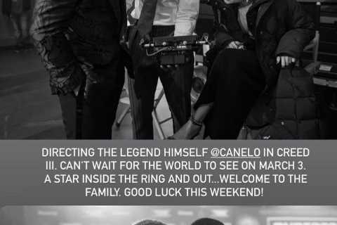 Canelo Alvarez to make big screen debut in Creed III as he plays part in Rocky spin-off, Michael B..