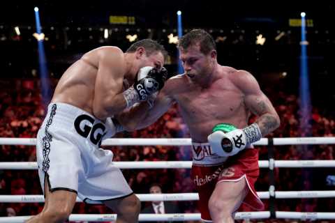 Fans all say the same thing as Canelo Alvarez only beats Gennady Golovkin by TWO ROUNDS on..