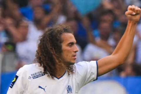 Ex-Arsenal ace Matteo Guendouzi nets header for Marseille just minutes after scoring own goal..