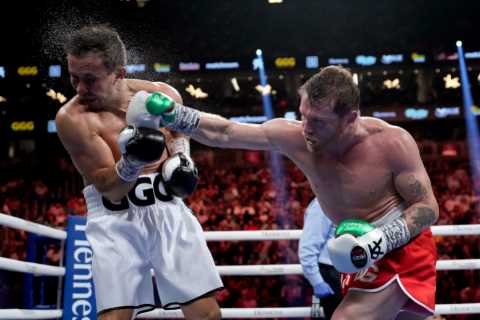 Canelo Alvarez DOMINATES Gennady Golovkin on points in Las Vegas trilogy fight to end iconic..